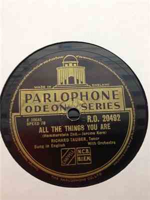 Richard Tauber - Sleepy Lagoon / All The Things You Are