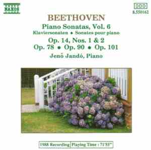 Beethoven, Jenö Jandó - Piano Sonatas, Vol. 6