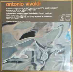 Antonio Vivaldi, Collegium Aureum - Concerto N. 4 In Fa Minore / L'Inverno, ...