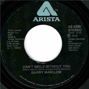 Barry Manilow - Can't Smile Without You