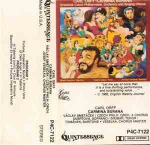 Carl Orff, Smetáček / Czech Philharmonic Orchestra and Singers Chorus - Car ...
