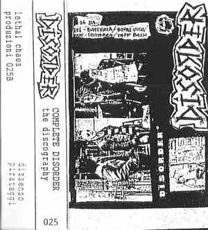 Disorder  - Complete Disorder - The Discography
