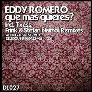 Eddy Romero - Que Mas Quieres