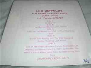 Led Zeppelin - For Badge Holders Only (Part 2)