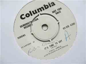 Paul Anka - It's Time To Cry