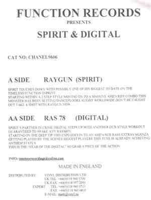 Spirit & Digital - Raygun / Ras 78