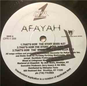 Afayah - That's How The Story Goes