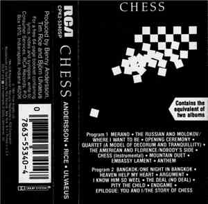 Andersson • Rice • Ulvaeus - Chess