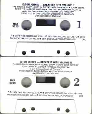 Elton John - Greatest Hits Volume II