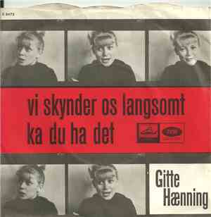 Gitte Hænning - Vi skynder Os Langsomt