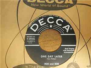 Rob And Bob - One Day Later / The Waltz You Saved For Me