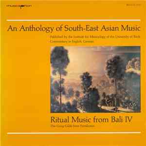 Various - Ritual Music From Bali IV - The Gong Gĕdé From Pamĕcutan