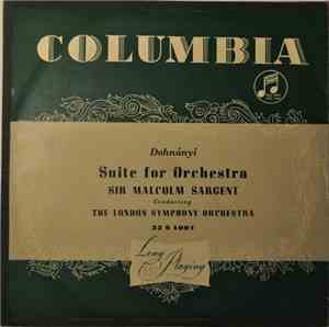 Dohnányi, Sir Malcolm Sargent Conducting The London Symphony Orchestra - Su ...