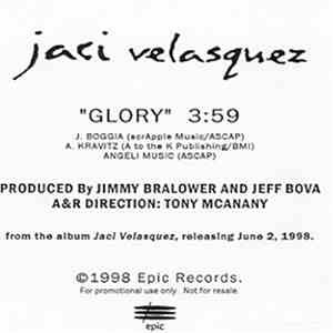 Jaci Velasquez - Glory