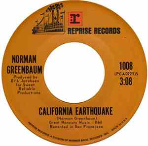 Norman Greenbaum - California Earthquake / Rhode Island Red