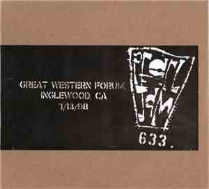 Pearl Jam - Great Western Forum, Inglewood, CA 7/13/98