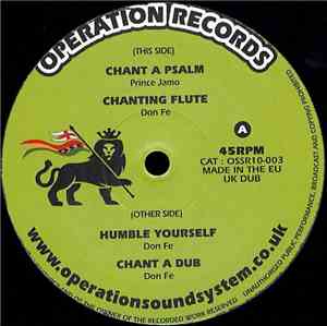 Prince Jamo - Chant A Psalm