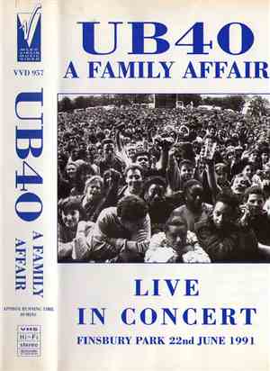 UB40 - A Family Affair - Live In Concert