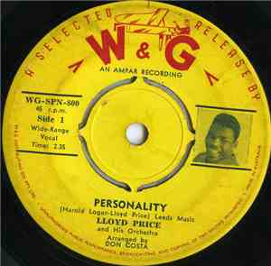 Lloyd Price And His Orchestra - Personality