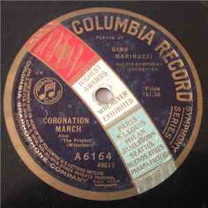 Gino Marinuzzi And His Symphony Orchestra - Coronation March / Pomp And Cir ...