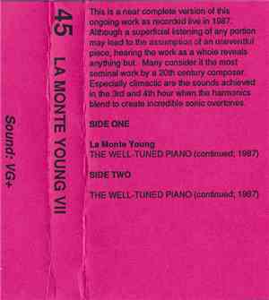 La Monte Young - VII