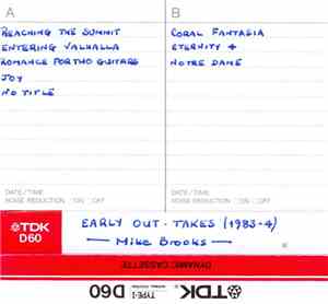 Mike Brooks  - Early Out-Takes (1983-4)