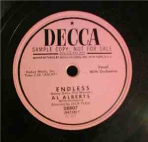 Al Alberts - Endless / Please Tell Me