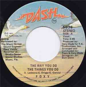 Foxy - The Way You Do The Things You Do