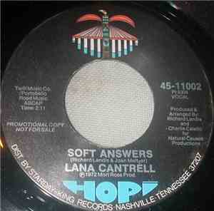Lana Cantrell - Soft Answers / Love Song