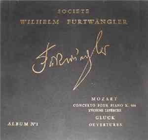Societe Wilhelm Furtwangler - Mozart Concerto Pour Piano K 466 / Glûck (Ou ...