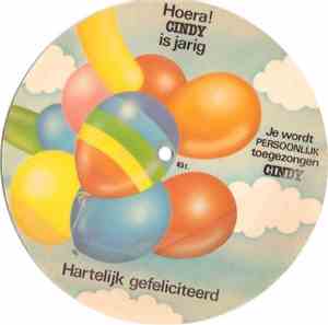 Unknown Artist - Hoera! Cindy Is Jarig