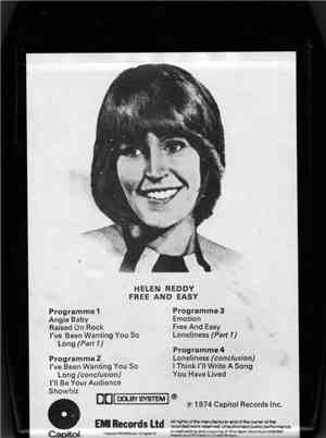 Helen Reddy - Free And Easy