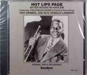 Hot Lips Page - After Hours In Harlem
