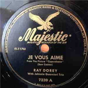 Ray Dorey - Je Vous Aime / Tallahassee