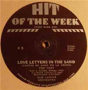 Sam Lanin's Orchestra - Love Letters In The Sand