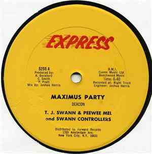 T. J. Swann & Peewee Mel and Swann Controllers - Maximus Party