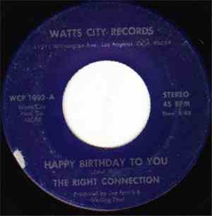 The Right Connection - Happy Birthday To You