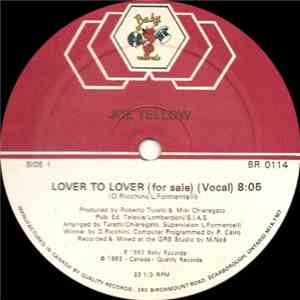 Joe Yellow - Lover To Lover (For Sale)