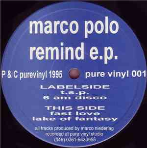 Marco Polo  - Remind EP