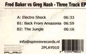 Fred Baker Vs Greg Nash - Three Track EP