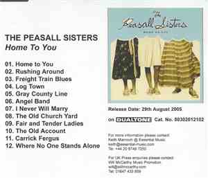 The Peasall Sisters - Home To You