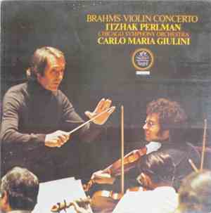 Brahms — Itzhak Perlman / Carlo Maria Giulini — Chicago Symphony Orchestra  ...