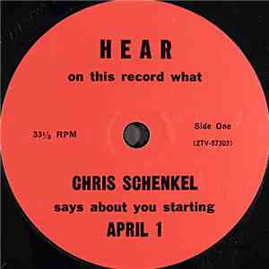 Chris Schenkel - Hear On This Record What Chris Schenkel Says About You Sta ...