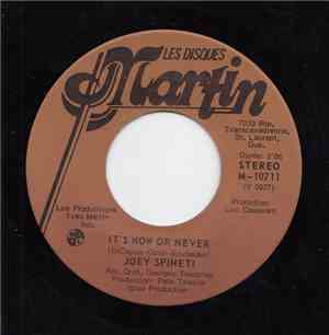 Joey Spineti - It's Now Or Never
