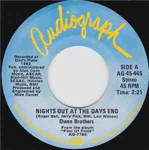 Owen Brothers - Nights out at the Days End