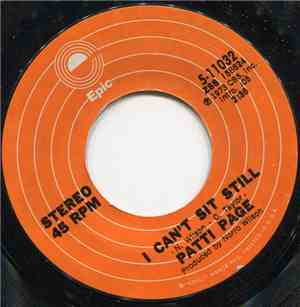 Patti Page - I Can't Sit Still / Love Lives Again