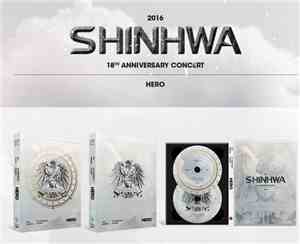 Shinhwa - 2016 SHINHWA 18TH ANNIVERSARY CONCERT HERO DVD kpop