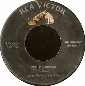 Vaughn Monroe With Orchestra - Mister Sandman / They Were Doin' The Mambo