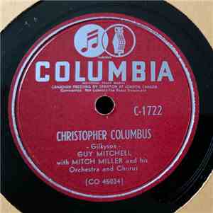 Guy Mitchell With Mitch Miller - Sparrow In The Tree Top / Christopher Colu ...