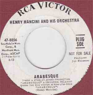 Henry Mancini And His Orchestra - Arabesque / We've Loved Before